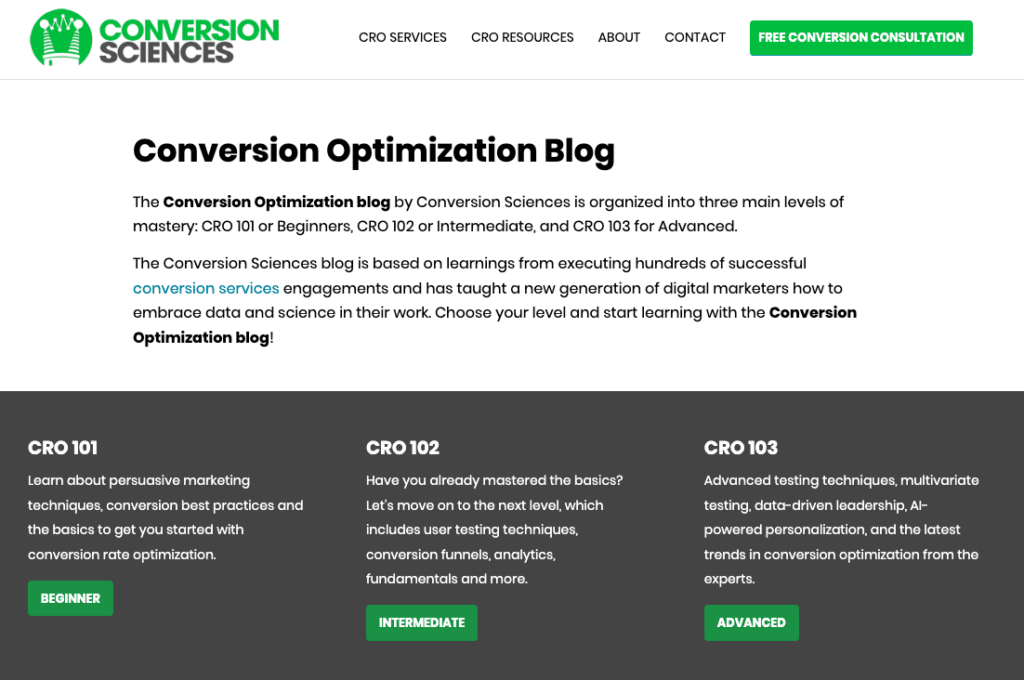 Conversion Sciences CRO